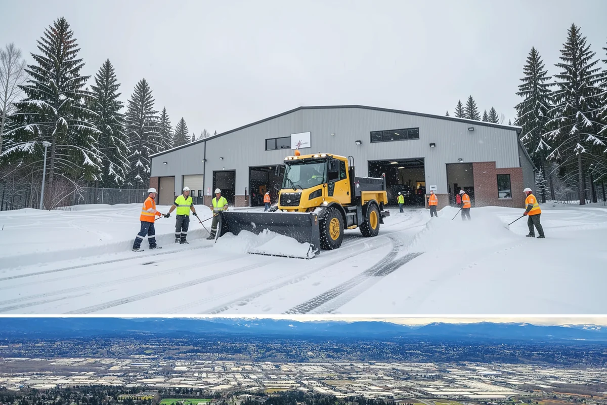 Dump Truck Plowing in SeaTac, King County, WA - Dump truck plowing is most useful during heavy accumulation events from December through February on space-limited commercial...