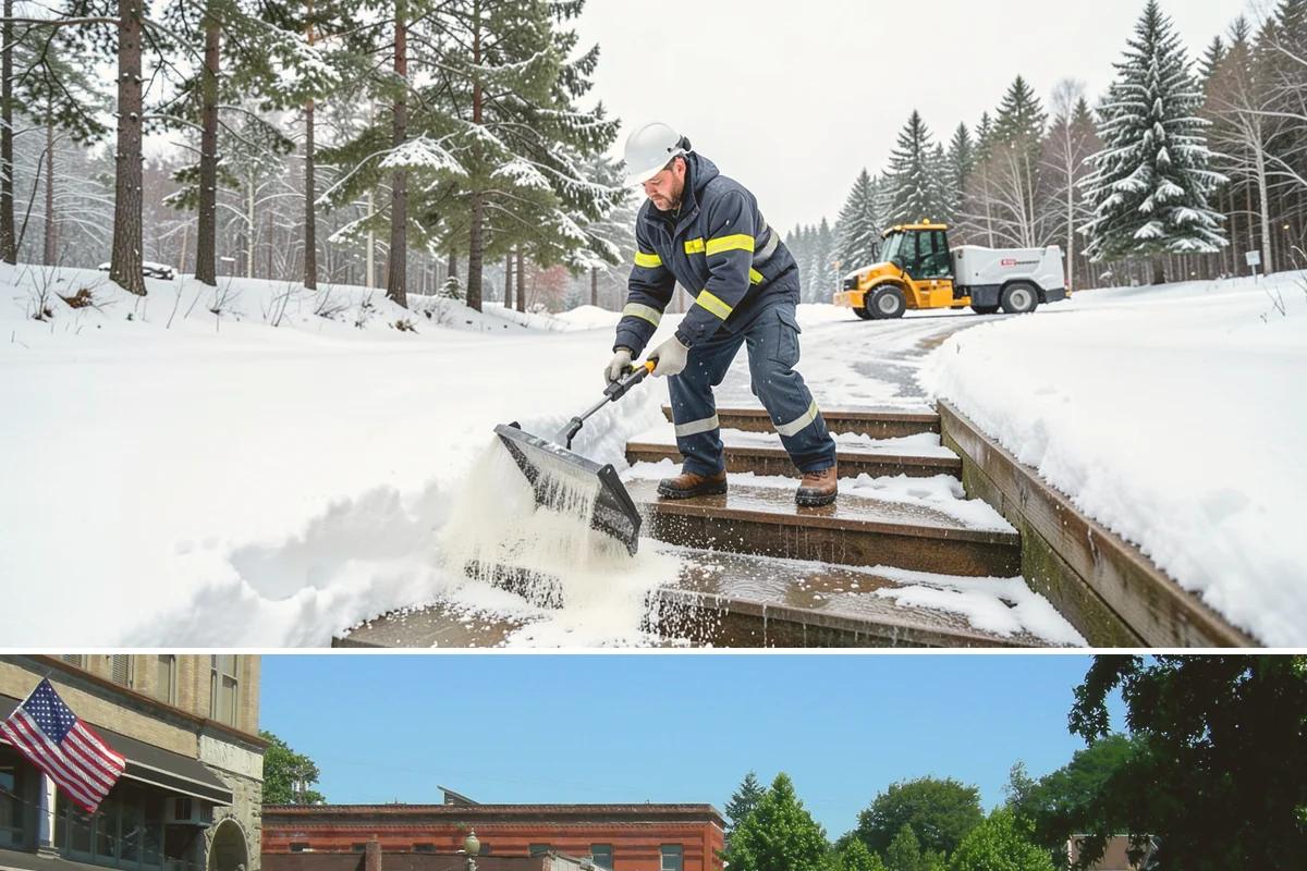 Dump Truck Plowing in Snohomish, Snohomish County, WA - Dump truck plowing is most useful during heavy accumulation events from December through February on space-limited commercial...