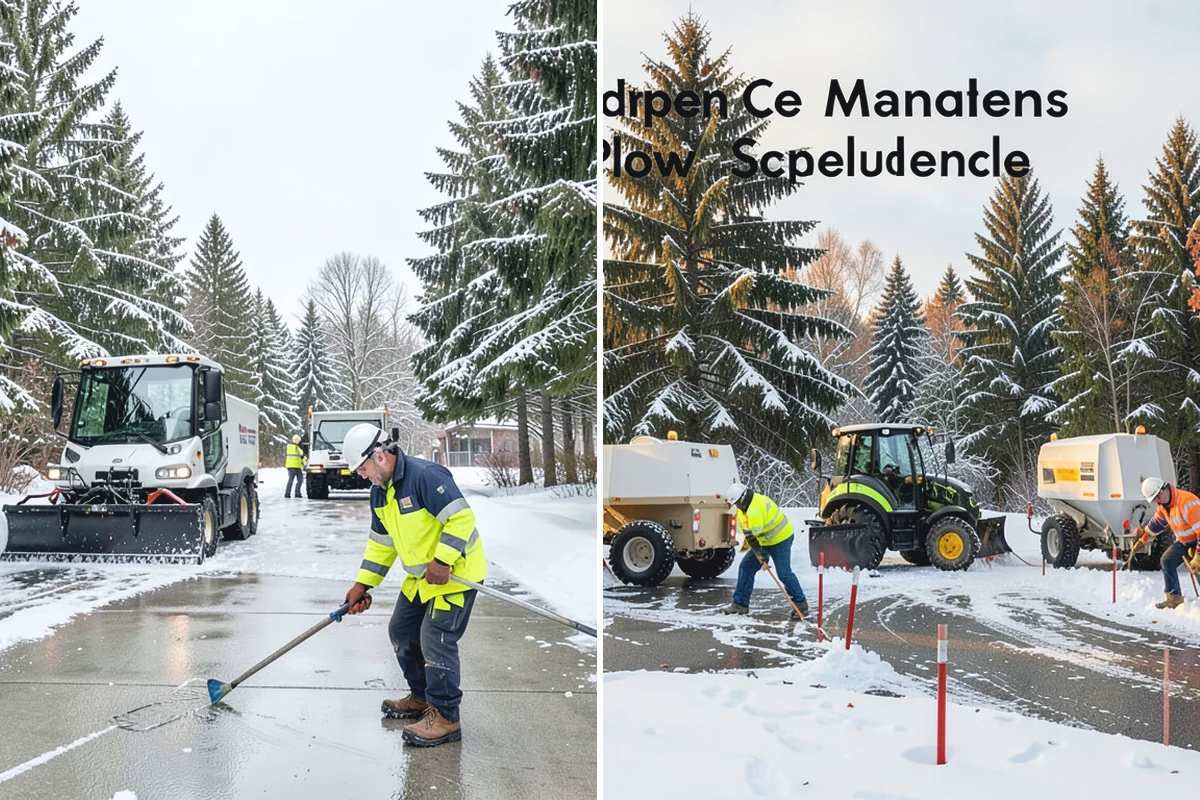 Dump Truck Plowing in Sumner, Pierce County, WA - Plan plow routes alongside loading and haul-off points