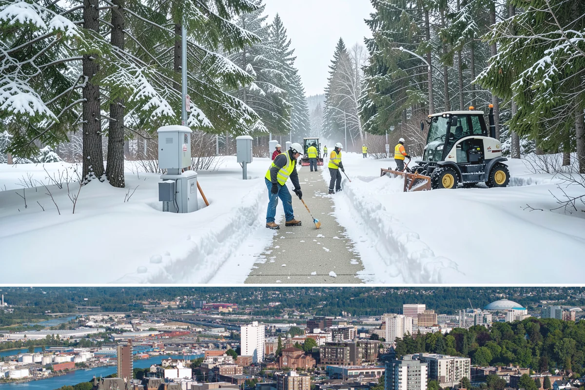 Dump Truck Plowing in Tacoma, Pierce County, WA - Dump truck plowing is most useful during heavy accumulation events from December through February on space-limited commercial...