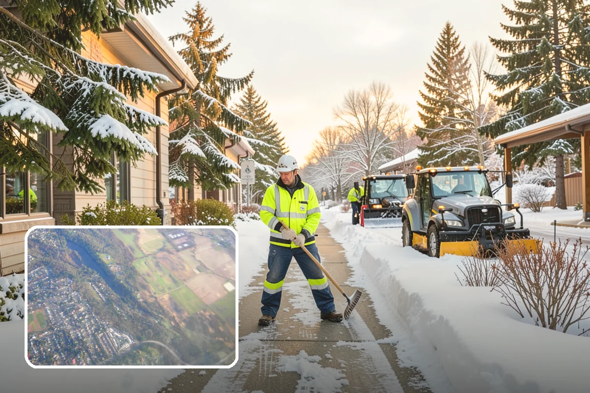 Dumpster Access Clearing in Algona, King County, WA - Gives tenants a safe, walkable route to the bin