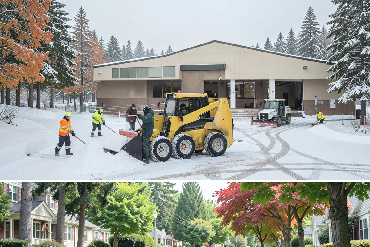 Dumpster Access Clearing in Beaux Arts Village, King County, WA - Handled early each morning after overnight accumulation through our regional snow months.