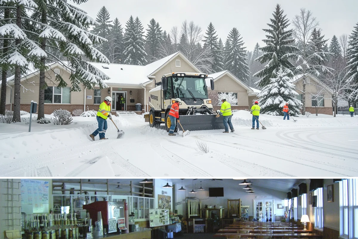 Dumpster Access Clearing in Black Diamond, King County, WA - Handled early each morning after overnight accumulation through our regional snow months.