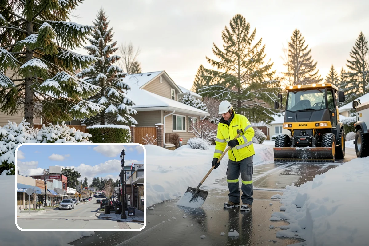 Dumpster Access Clearing in Bothell, King County, WA - Gives tenants a safe, walkable route to the bin