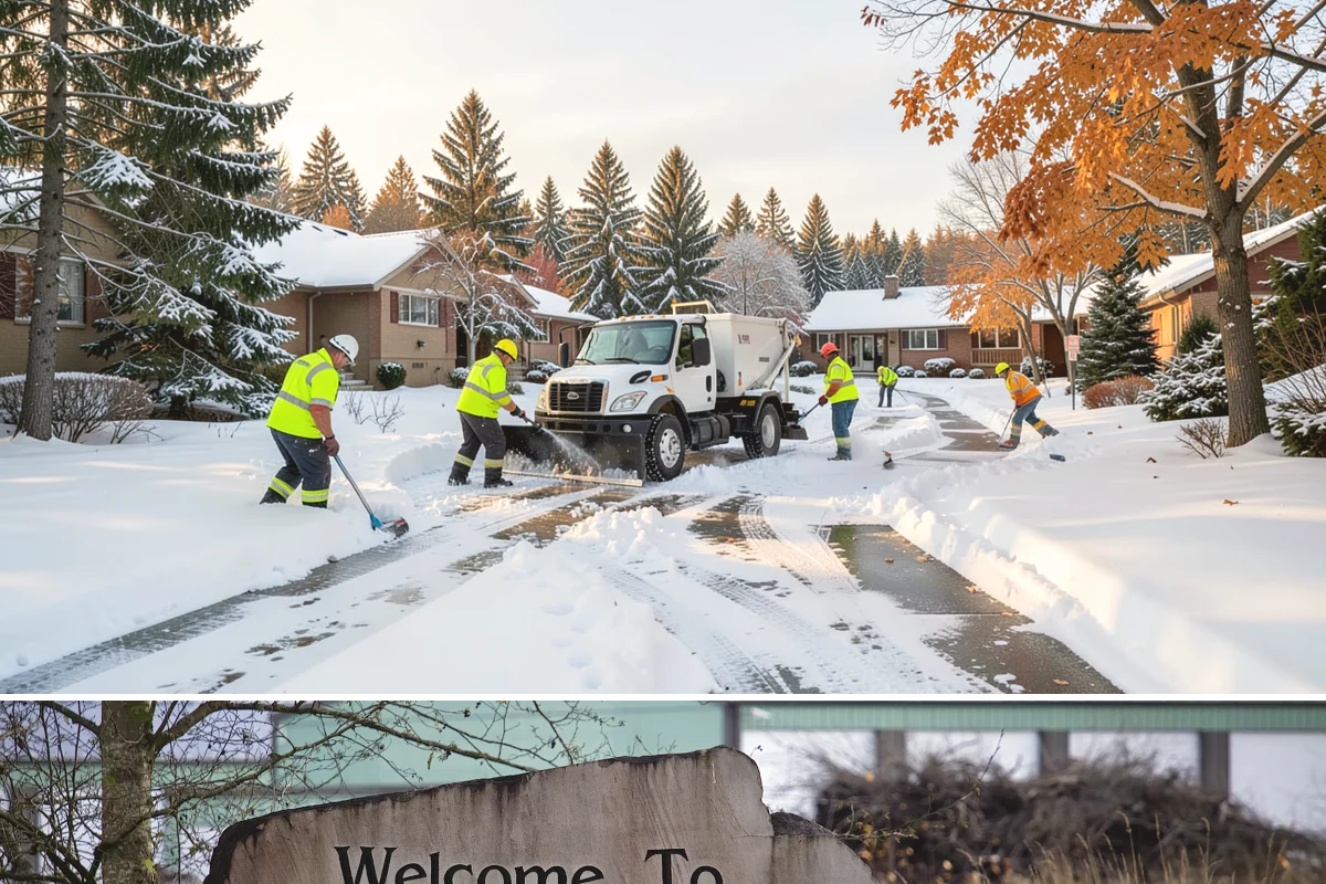 Dumpster Access Clearing in Buckley, Pierce County, WA - Handled early each morning after overnight accumulation through our regional snow months.