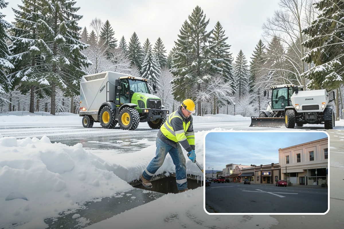 Dumpster Access Clearing in Burlington, Skagit County, WA - Gives tenants a safe, walkable route to the bin