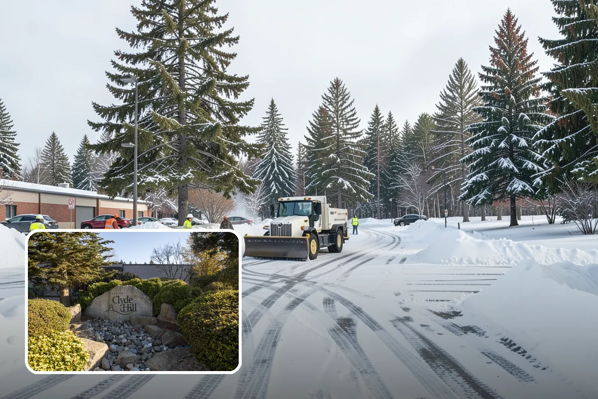 Dumpster Access Clearing in Clyde Hill, King County, WA - Gives tenants a safe, walkable route to the bin