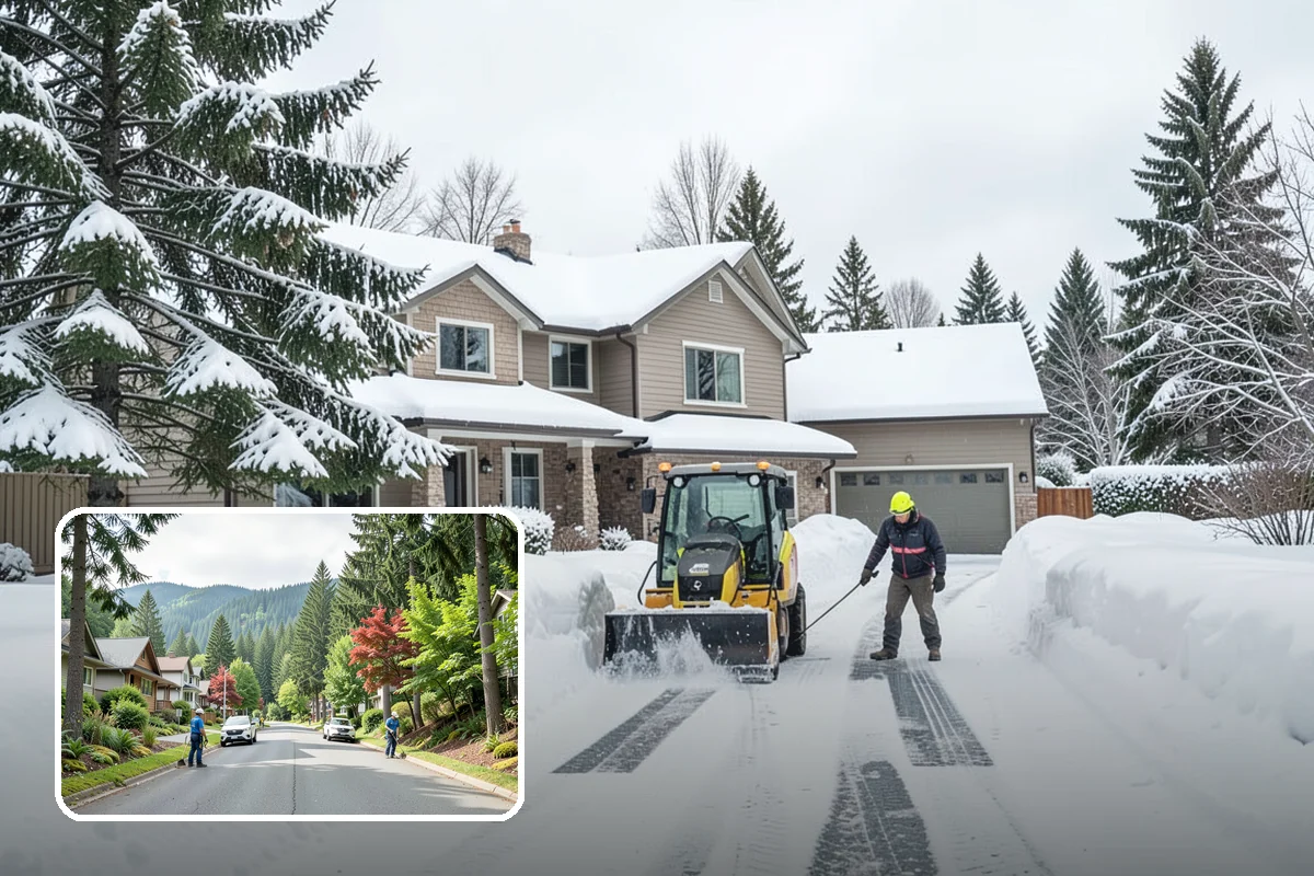 Dumpster Access Clearing in Darrington, Snohomish County, WA - Gives tenants a safe, walkable route to the bin