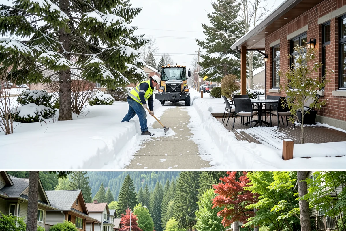 Dumpster Access Clearing in Darrington, Snohomish County, WA - Handled early each morning after overnight accumulation through our regional snow months.
