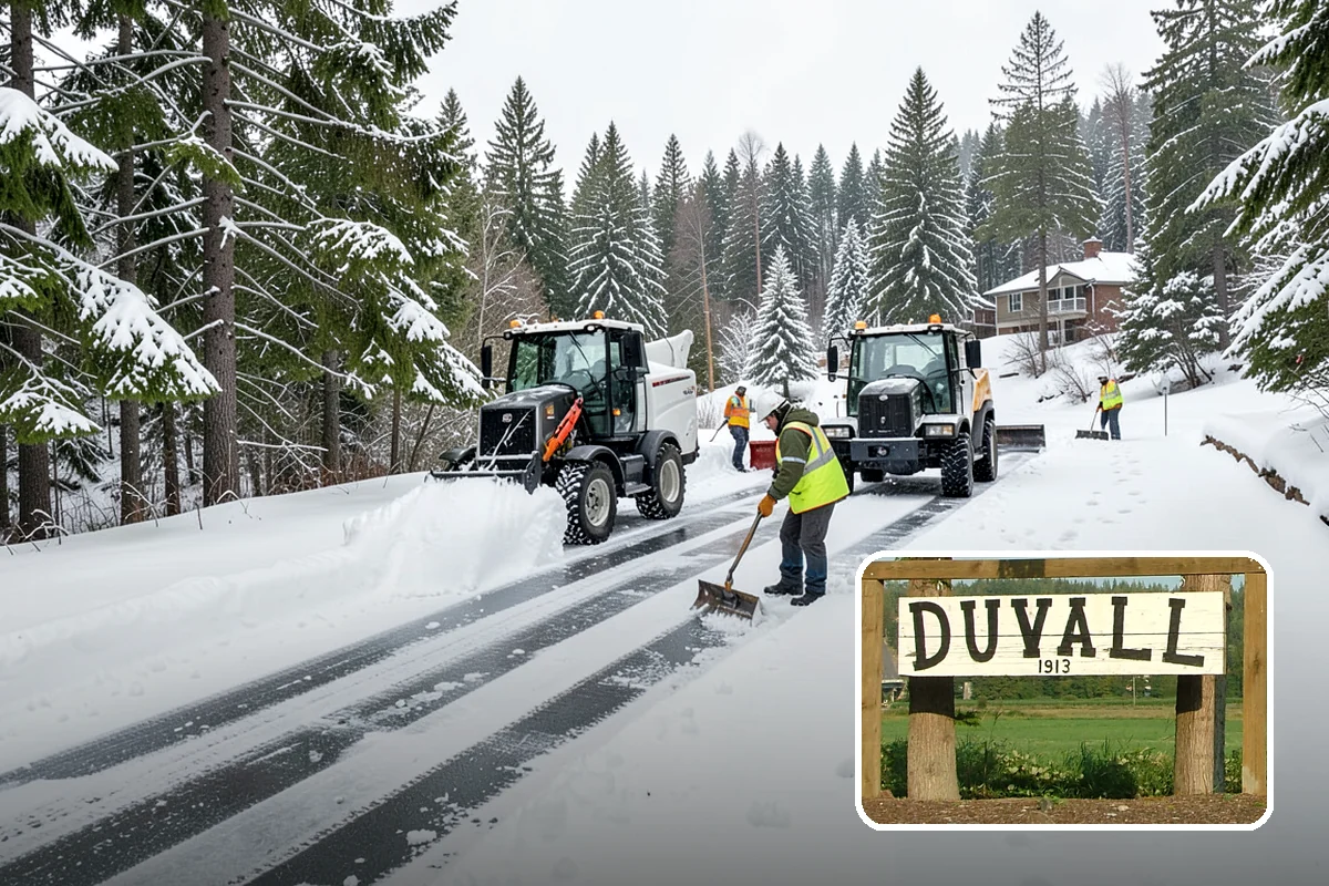 Dumpster Access Clearing in Duvall, King County, WA - Gives tenants a safe, walkable route to the bin