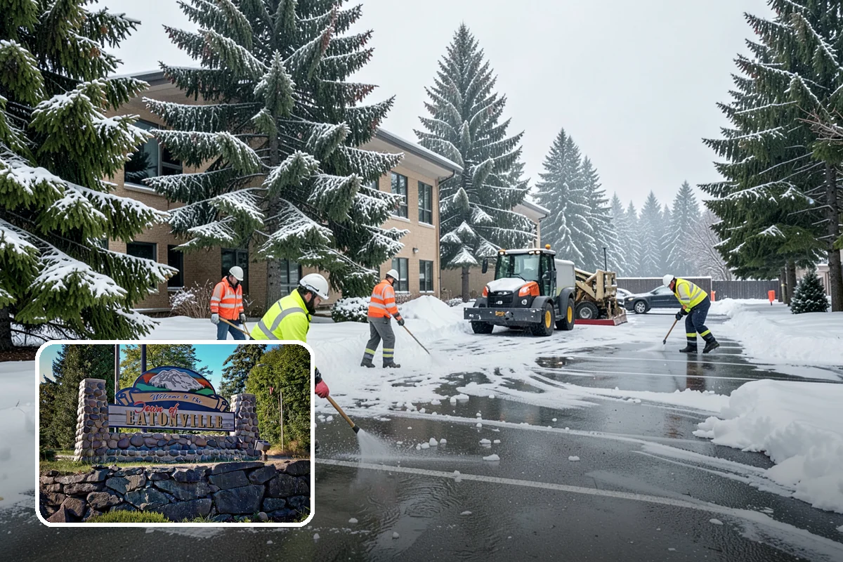Dumpster Access Clearing in Eatonville, Pierce County, WA - Gives tenants a safe, walkable route to the bin
