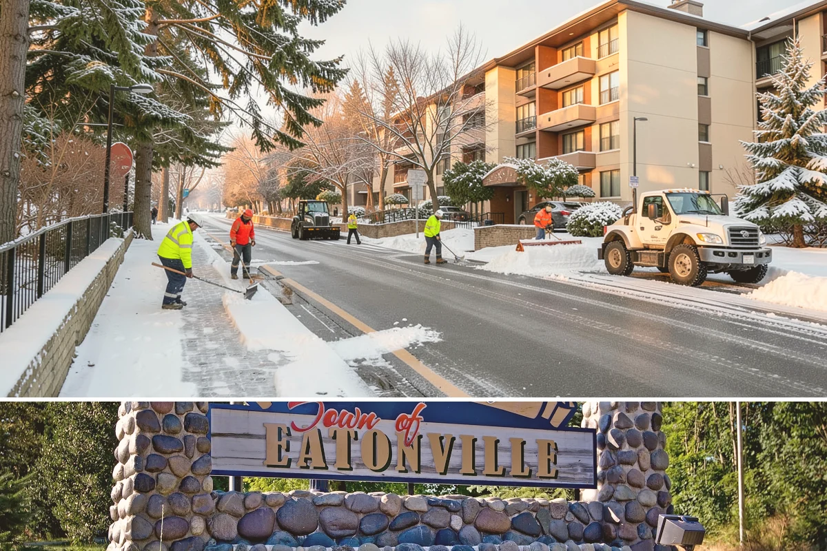Dumpster Access Clearing in Eatonville, Pierce County, WA - Handled early each morning after overnight accumulation through our regional snow months.