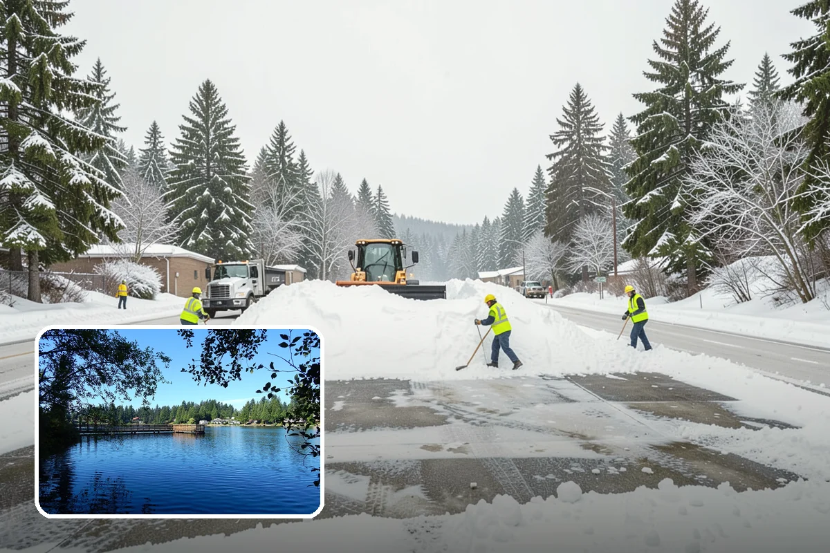 Dumpster Access Clearing in Federal Way, King County, WA - Gives tenants a safe, walkable route to the bin