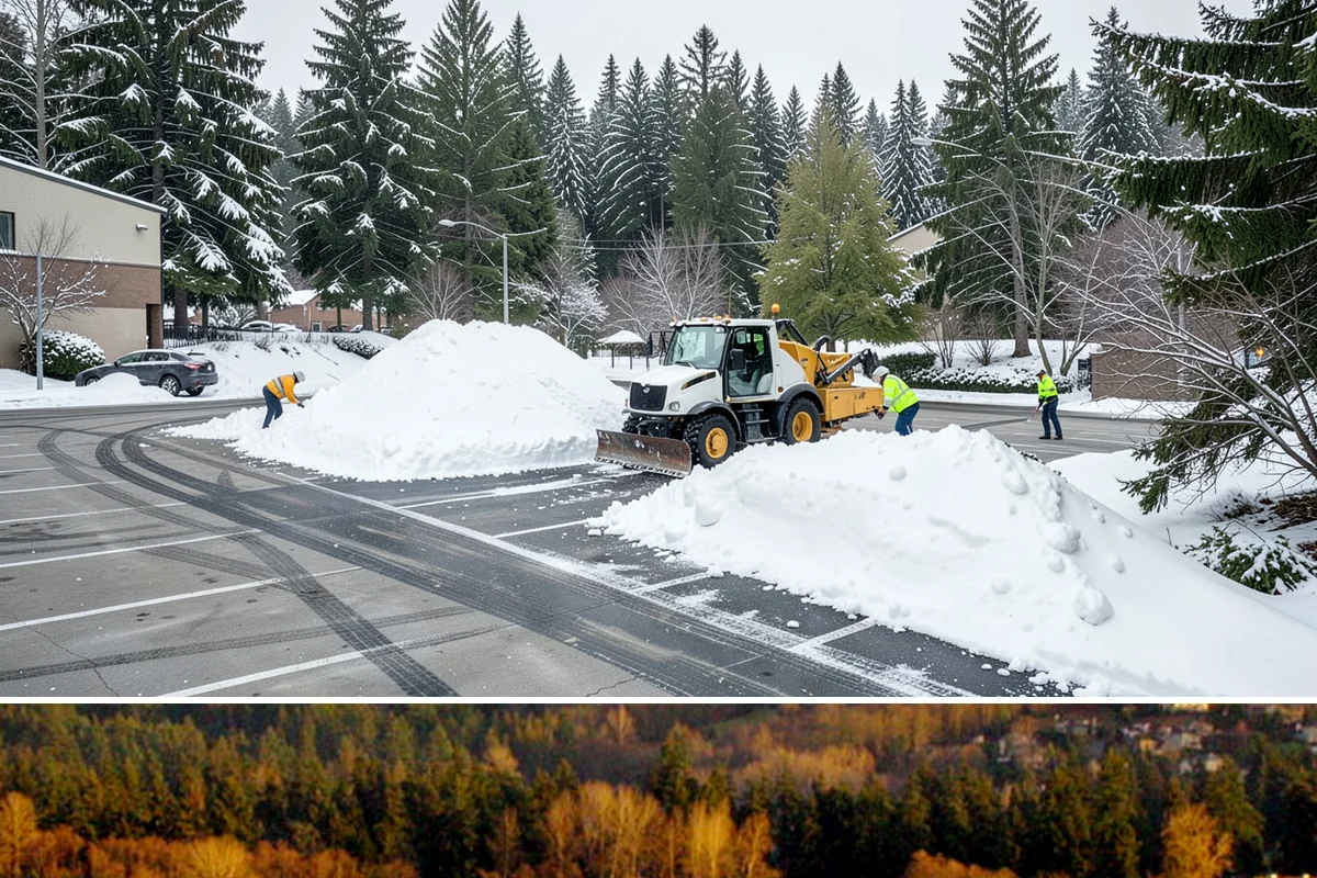 Dumpster Access Clearing in Kenmore, King County, WA - Handled early each morning after overnight accumulation through our regional snow months.