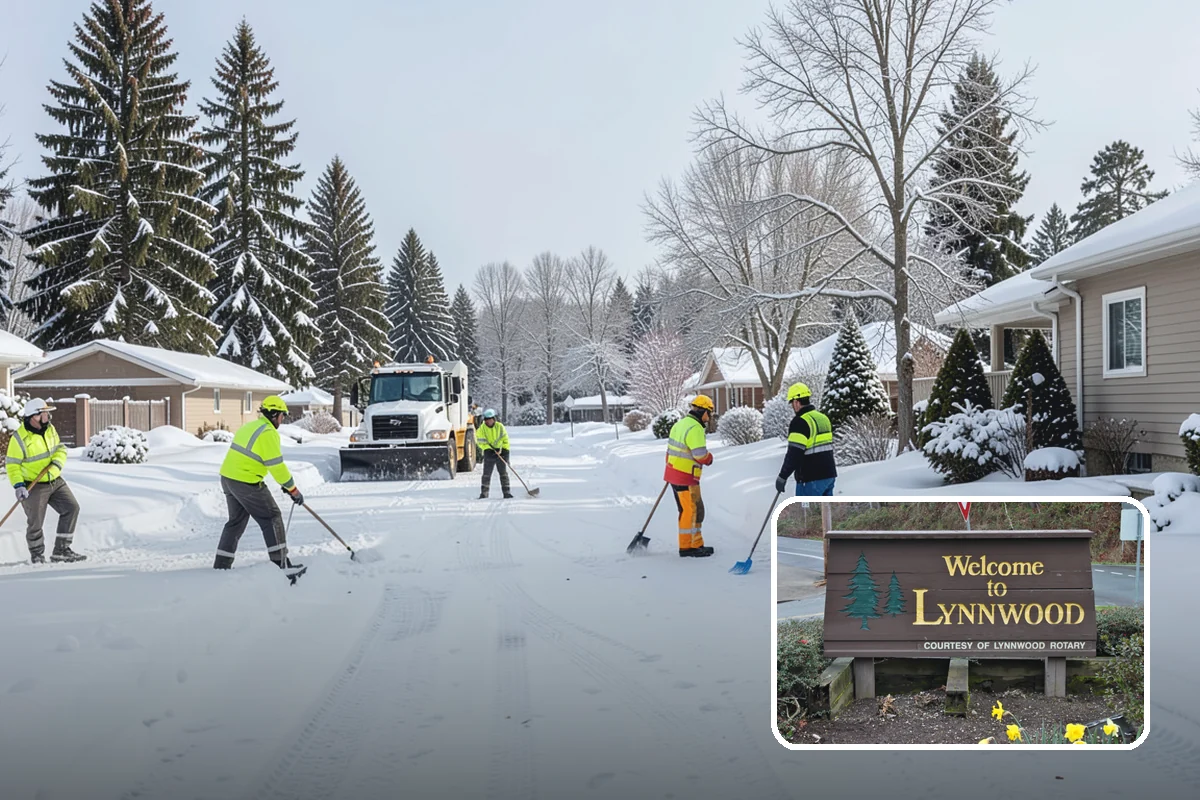 Dumpster Access Clearing in Lynnwood, Snohomish County, WA - Gives tenants a safe, walkable route to the bin