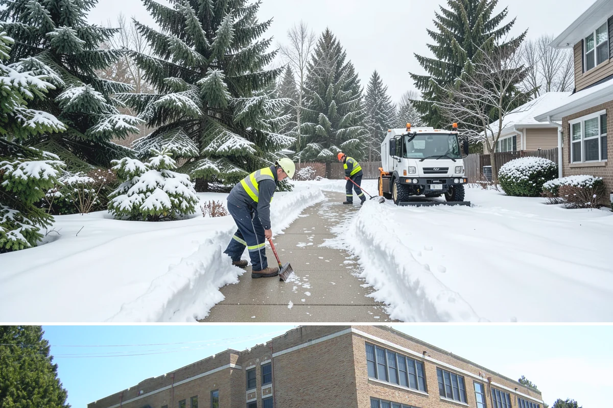 Dumpster Access Clearing in Maple Valley, King County, WA - Handled early each morning after overnight accumulation through our regional snow months.