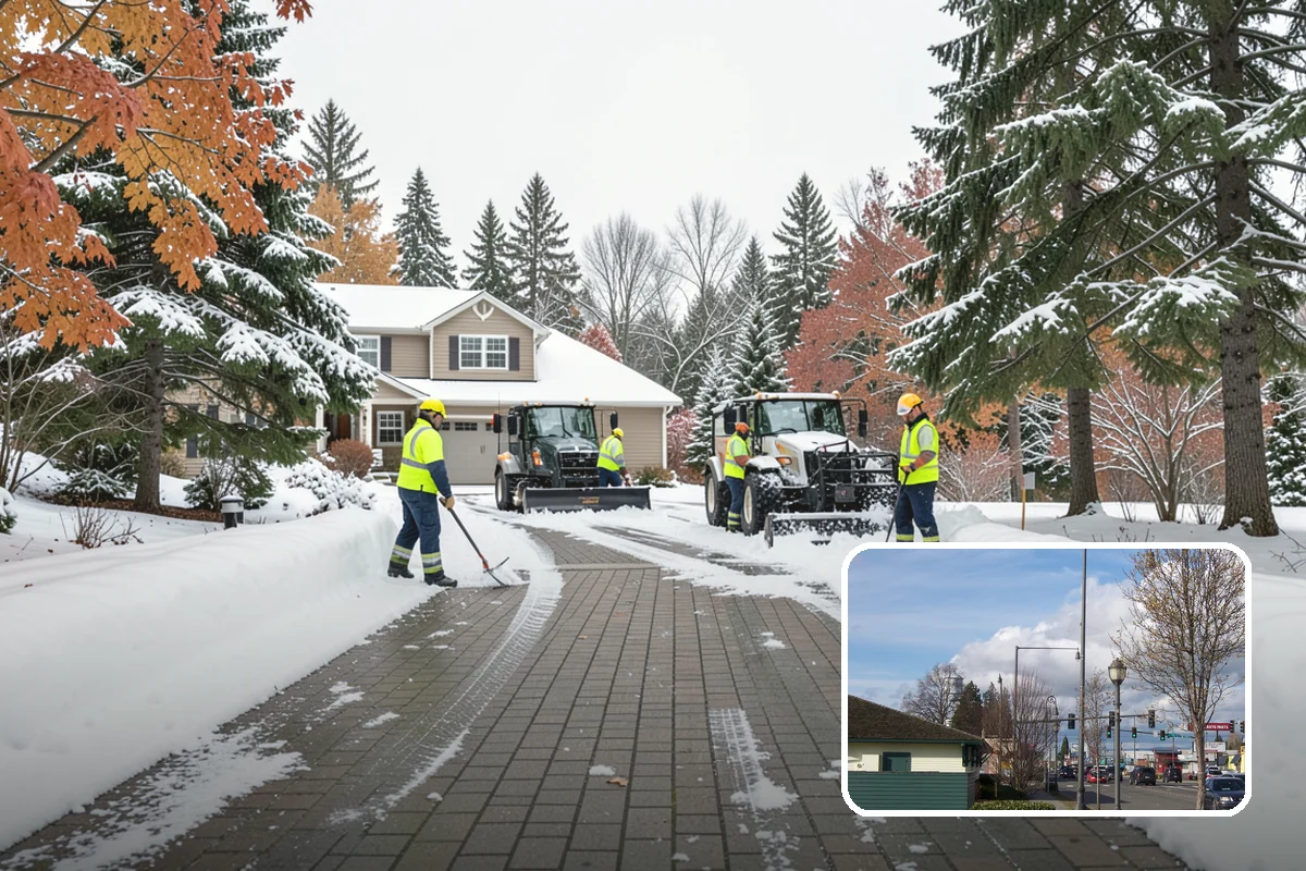 Dumpster Access Clearing in Marysville, Snohomish County, WA - Gives tenants a safe, walkable route to the bin