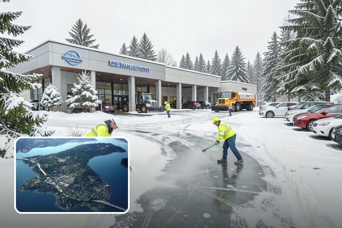 Dumpster Access Clearing in Mercer Island, King County, WA - Gives tenants a safe, walkable route to the bin