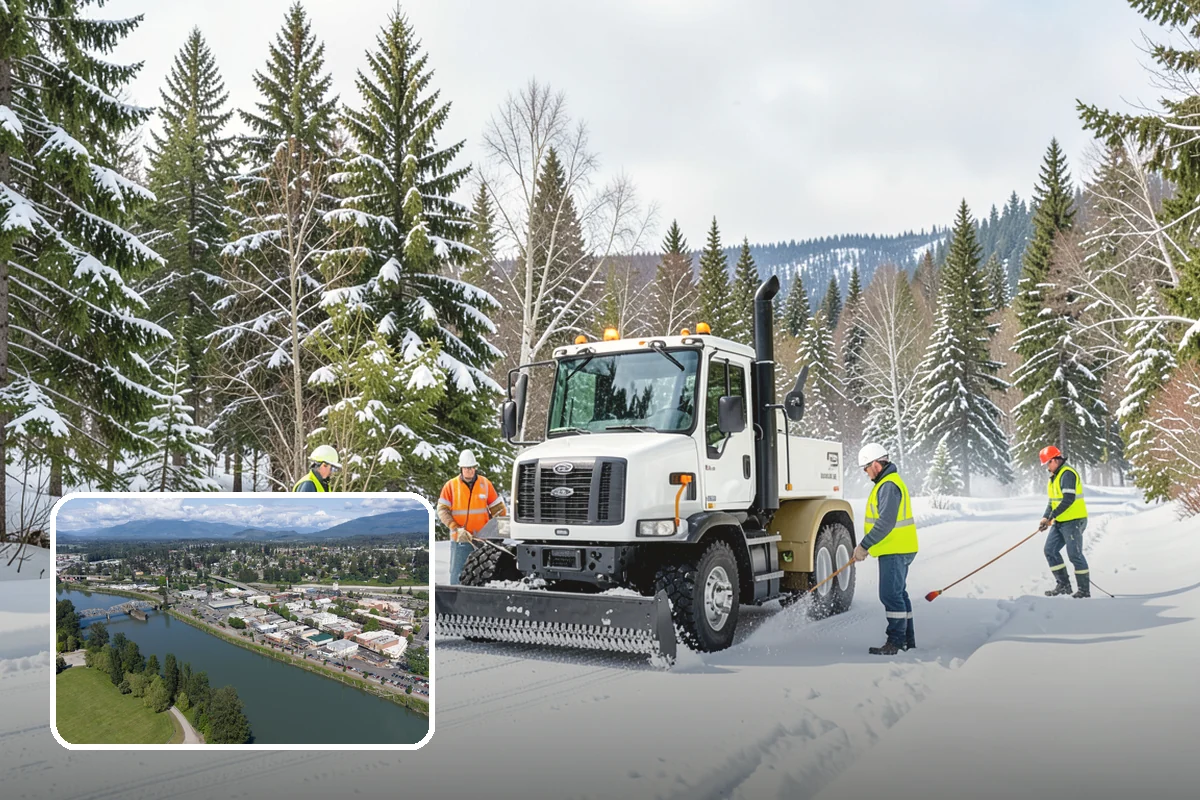 Dumpster Access Clearing in Mount Vernon, Skagit County, WA - Gives tenants a safe, walkable route to the bin