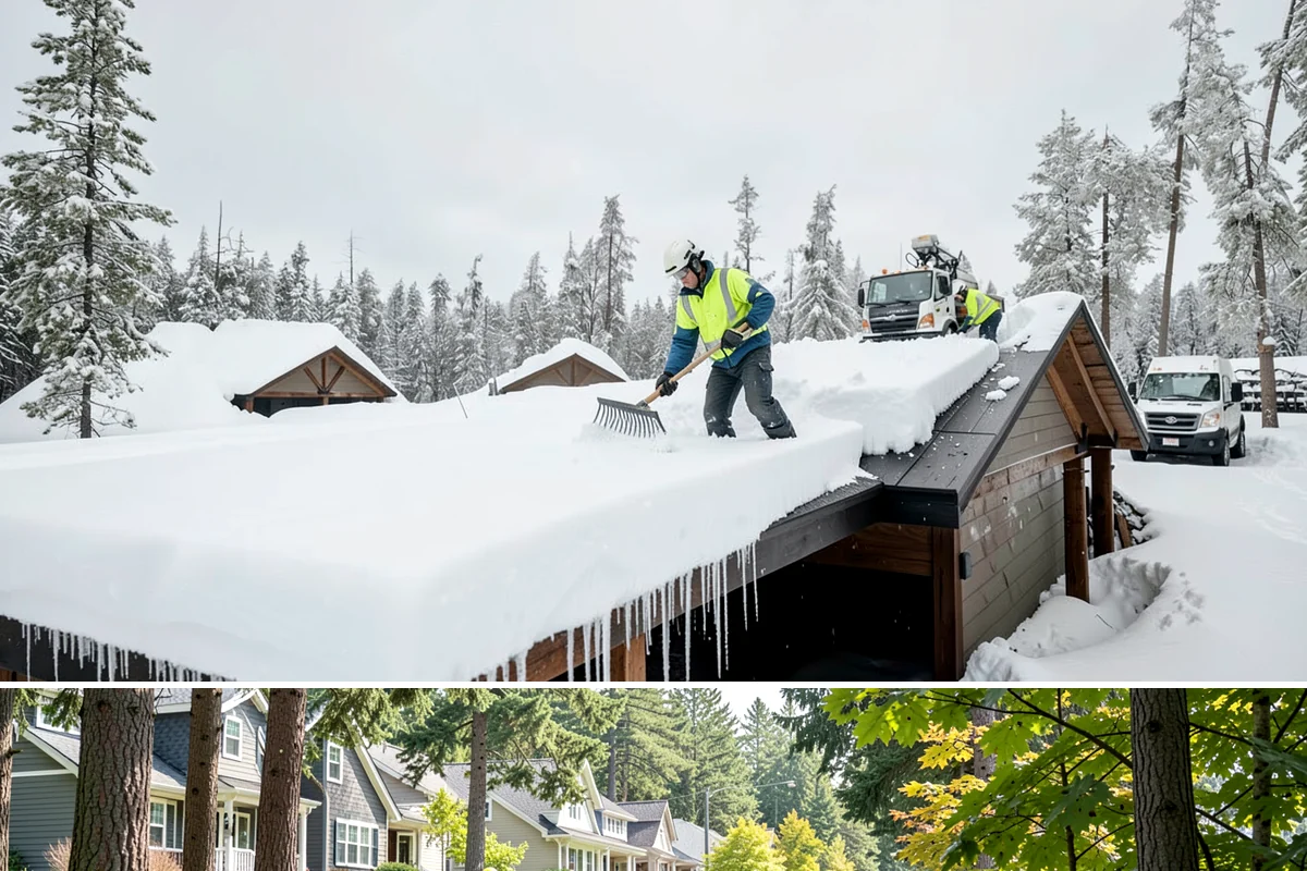 Dumpster Access Clearing in Normandy Park, King County, WA - Handled early each morning after overnight accumulation through our regional snow months.