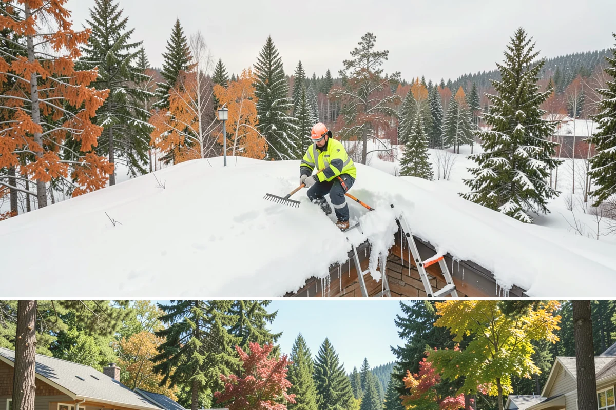 Dumpster Access Clearing in Orting, Pierce County, WA - Handled early each morning after overnight accumulation through our regional snow months.