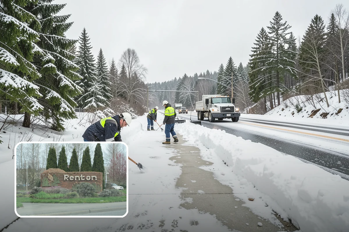 Dumpster Access Clearing in Renton, King County, WA - Gives tenants a safe, walkable route to the bin