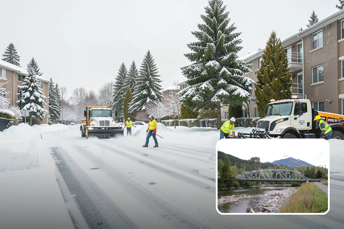 Dumpster Access Clearing in Skykomish, King County, WA - Gives tenants a safe, walkable route to the bin