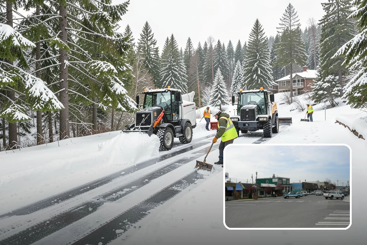 Dumpster Access Clearing in Stanwood, Snohomish County, WA - Gives tenants a safe, walkable route to the bin