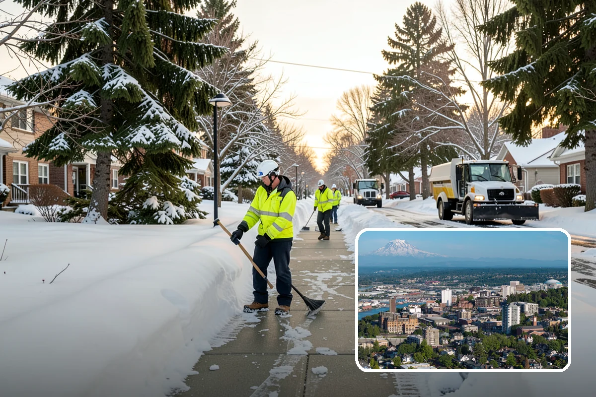 Dumpster Access Clearing in Tacoma, Pierce County, WA - Gives tenants a safe, walkable route to the bin