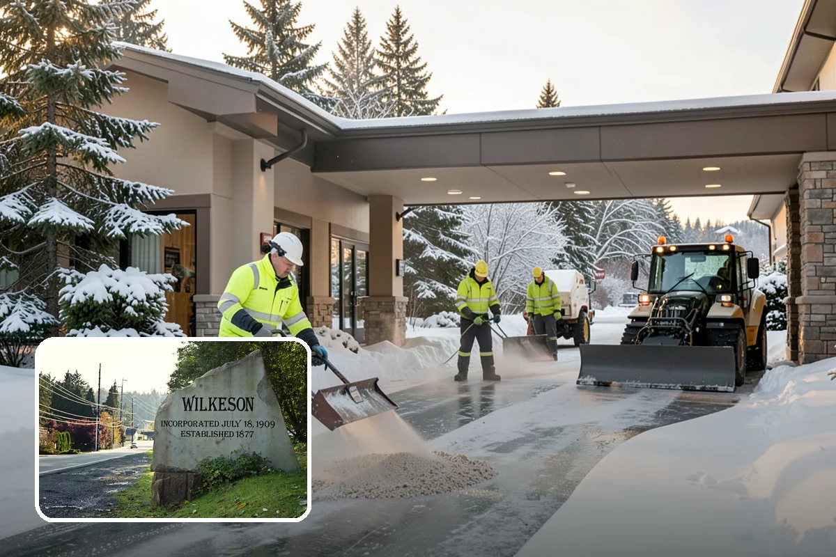 Dumpster Access Clearing in Wilkeson, Pierce County, WA - Gives tenants a safe, walkable route to the bin