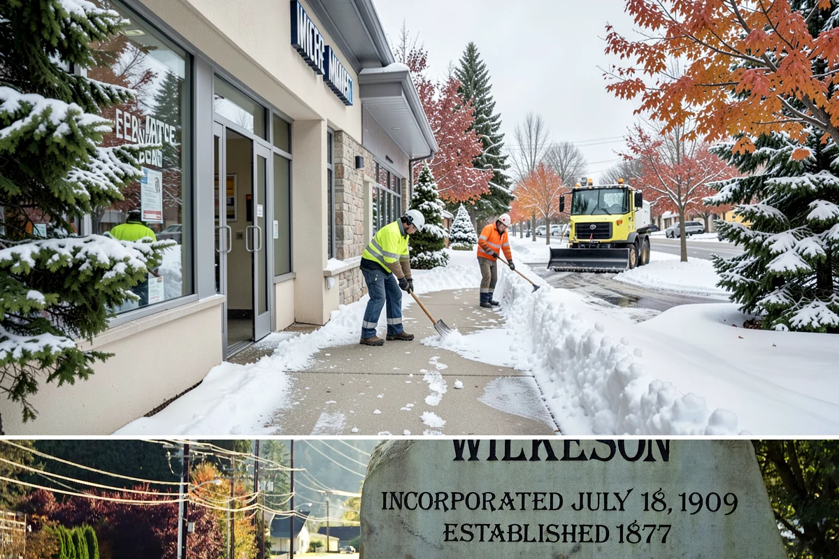 Dumpster Access Clearing in Wilkeson, Pierce County, WA - Handled early each morning after overnight accumulation through our regional snow months.