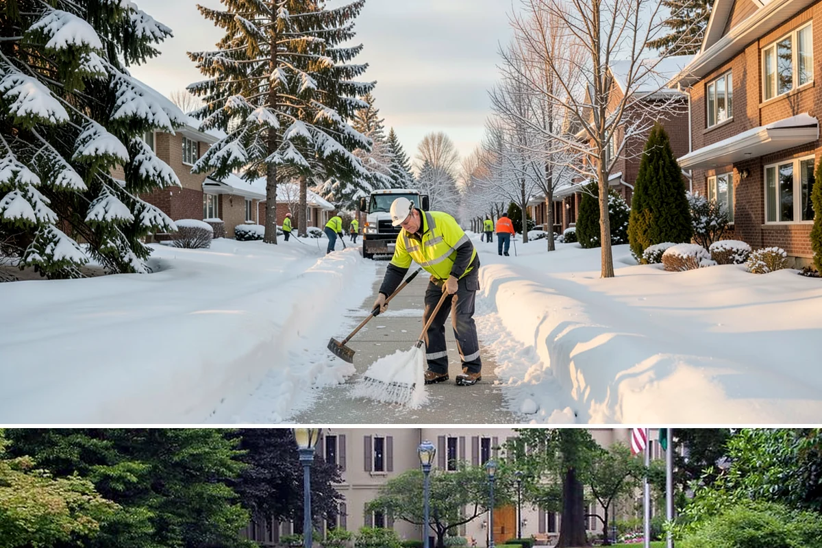 Dumpster Access Clearing in Woodinville, King County, WA - Handled early each morning after overnight accumulation through our regional snow months.