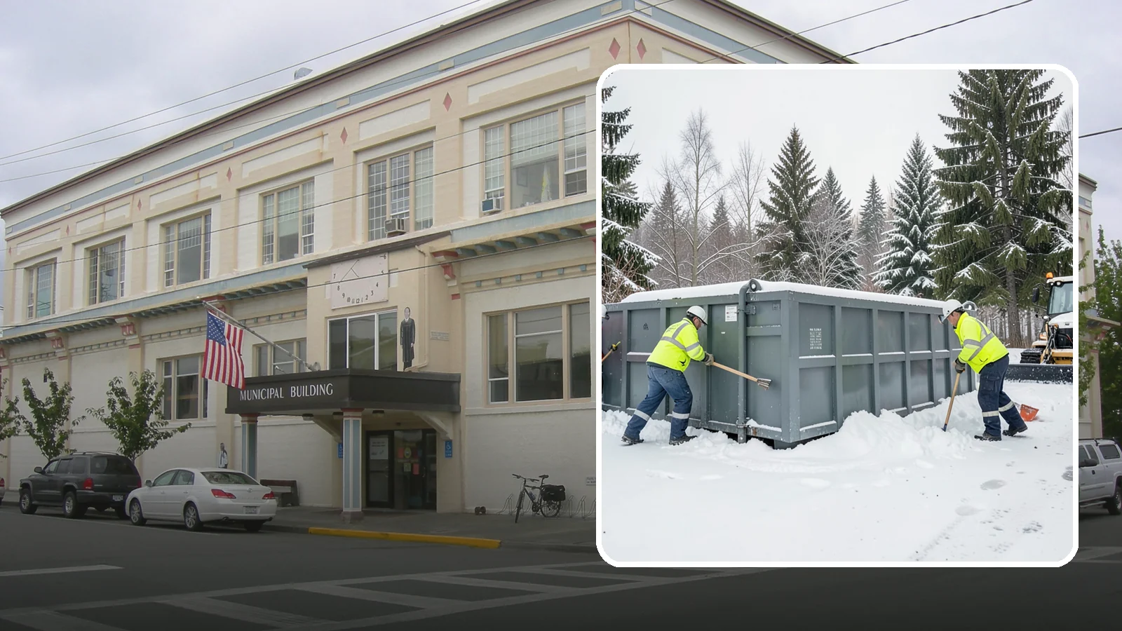 Dumpster Enclosure Clearing in Anacortes, Skagit County, WA - We clear the tight footprint around gated dumpster enclosures so waste haulers and staff can reach bins safely after Western...
