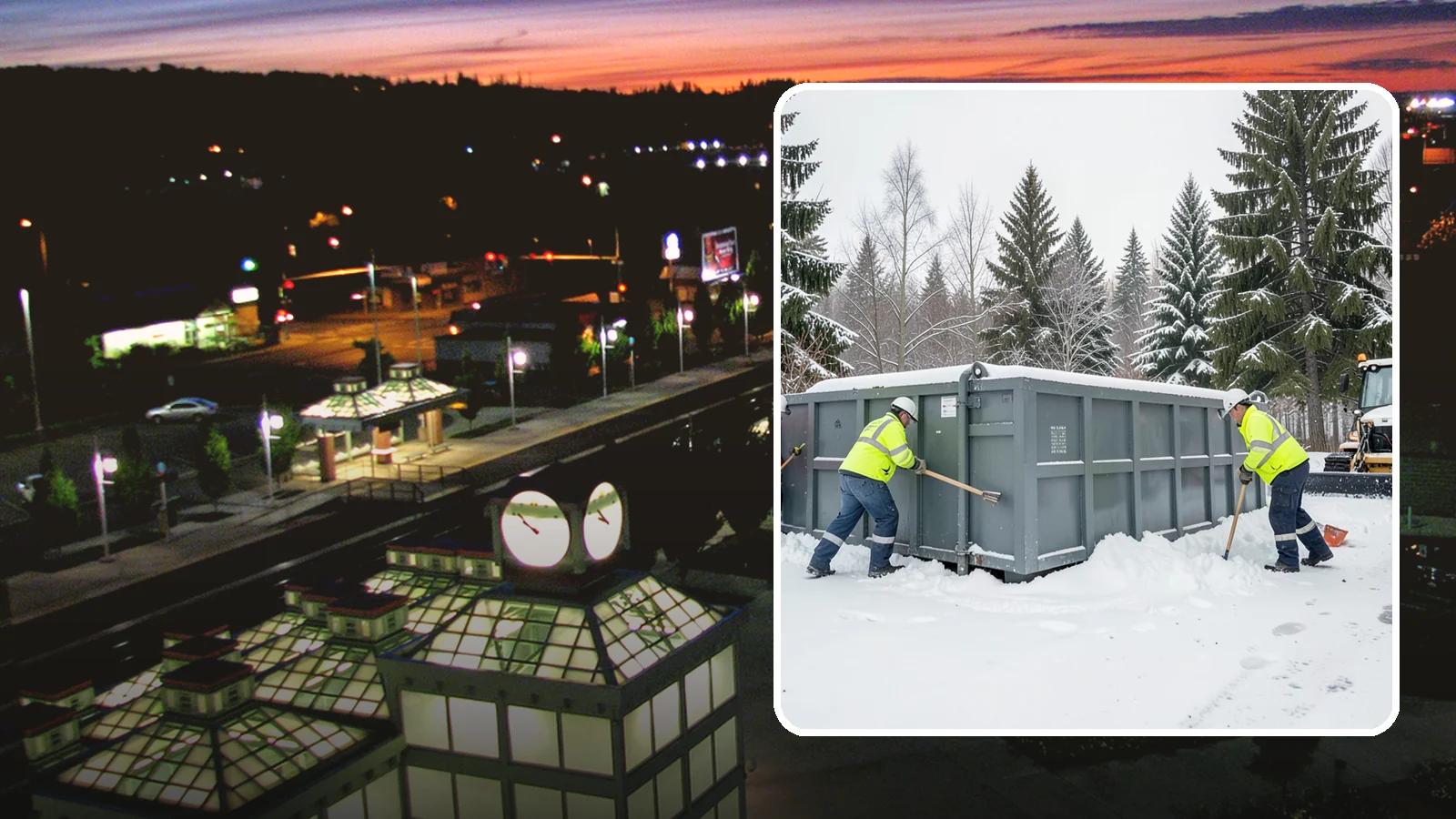 Dumpster Enclosure Clearing in Auburn, King County, WA - We clear the tight footprint around gated dumpster enclosures so waste haulers and staff can reach bins safely after Western...