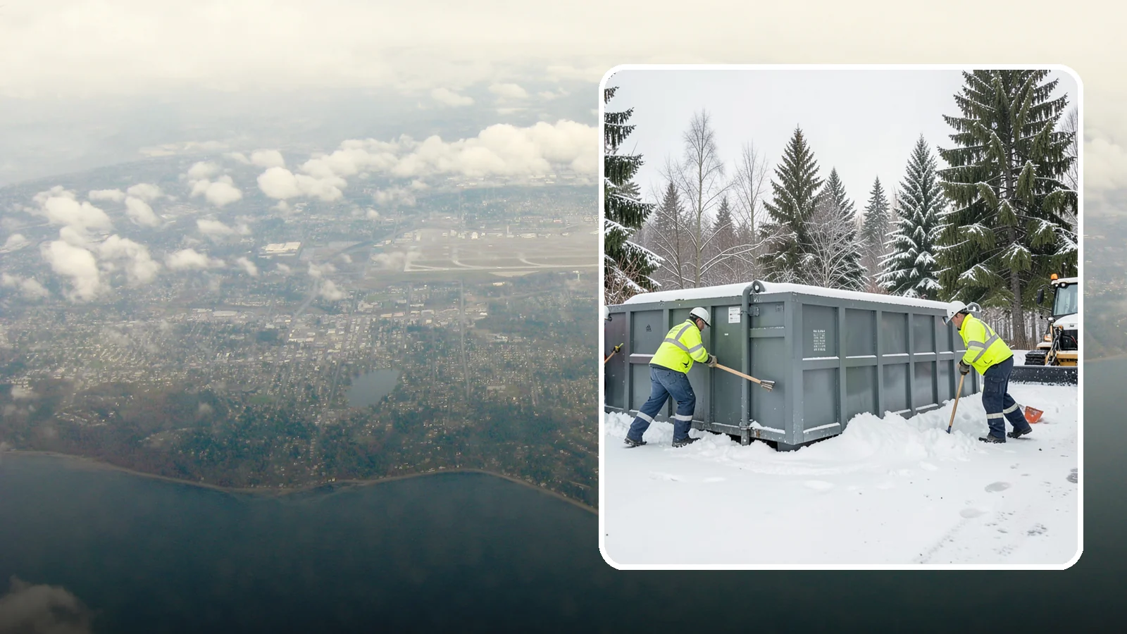 Dumpster Enclosure Clearing in Burien, King County, WA - We clear the tight footprint around gated dumpster enclosures so waste haulers and staff can reach bins safely after Western...