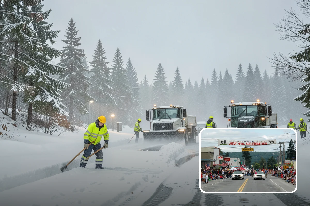 Dumpster Enclosure Clearing in Carnation, King County, WA - Keeps waste and recycling pickups on schedule through winter weather