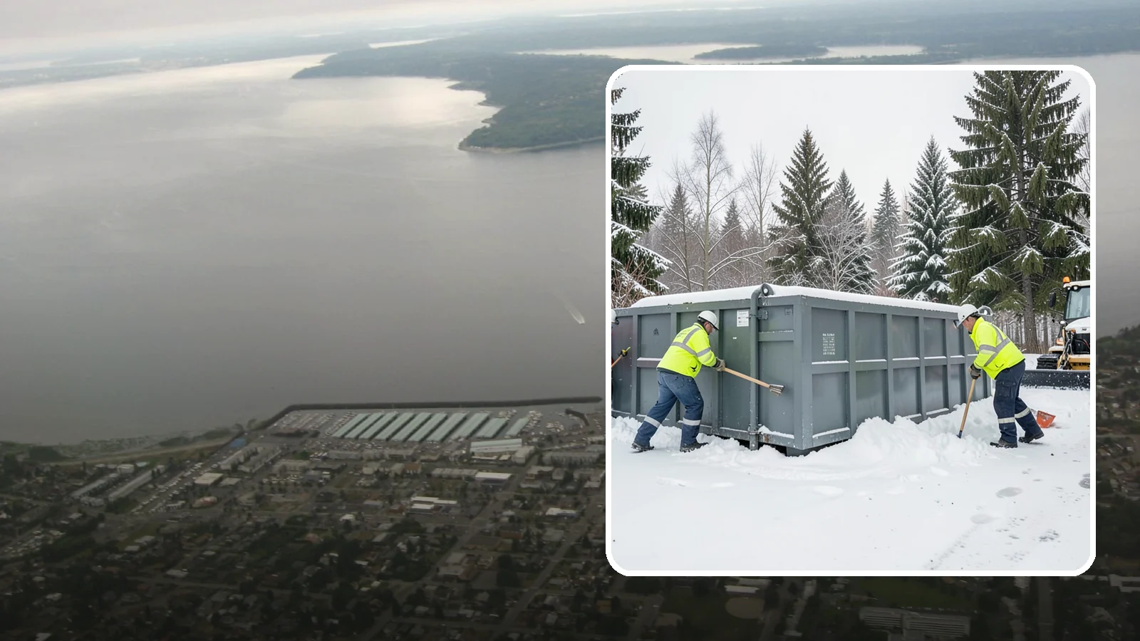 Dumpster Enclosure Clearing in Des Moines, King County, WA - We clear the tight footprint around gated dumpster enclosures so waste haulers and staff can reach bins safely after Western...