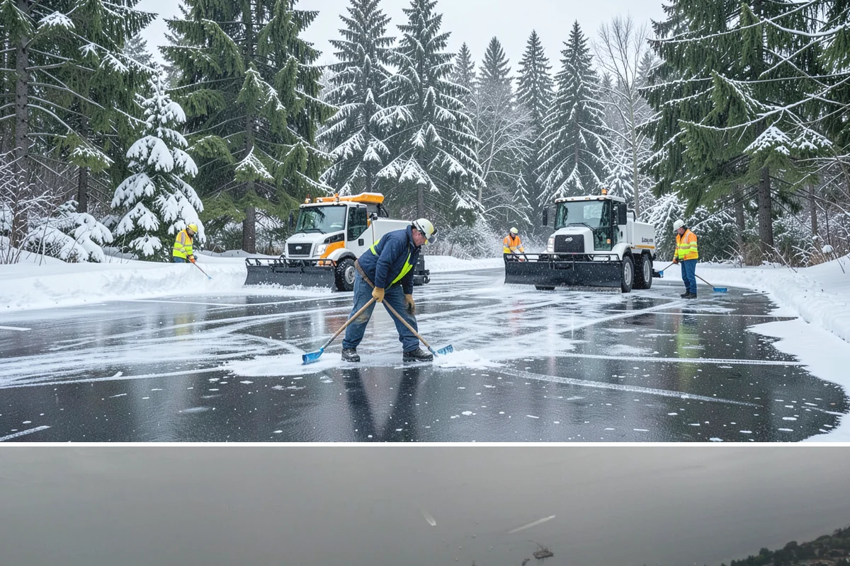 Dumpster Enclosure Clearing in Des Moines, King County, WA - Best scheduled the night before or morning of your regular collection day throughout our November-to-March snow season.