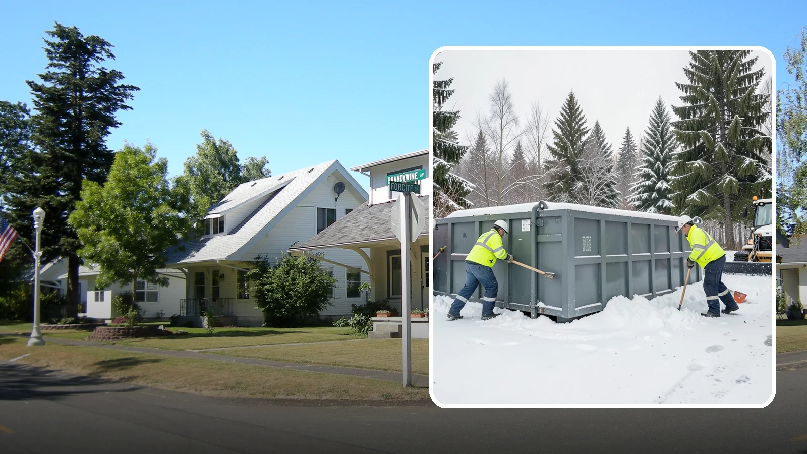 Dumpster Enclosure Clearing in DuPont, Pierce County, WA - We clear the tight footprint around gated dumpster enclosures so waste haulers and staff can reach bins safely after Western...