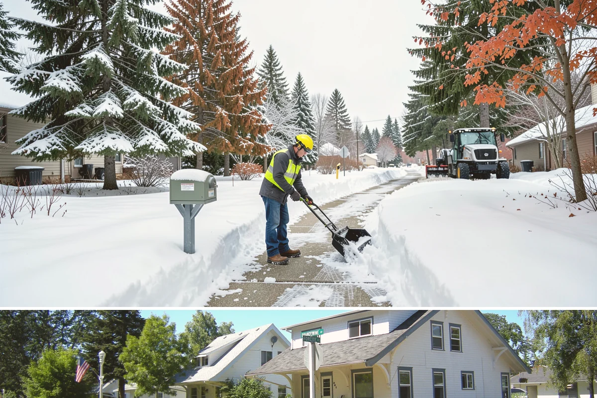 Dumpster Enclosure Clearing in DuPont, Pierce County, WA - Best scheduled the night before or morning of your regular collection day throughout our November-to-March snow season.