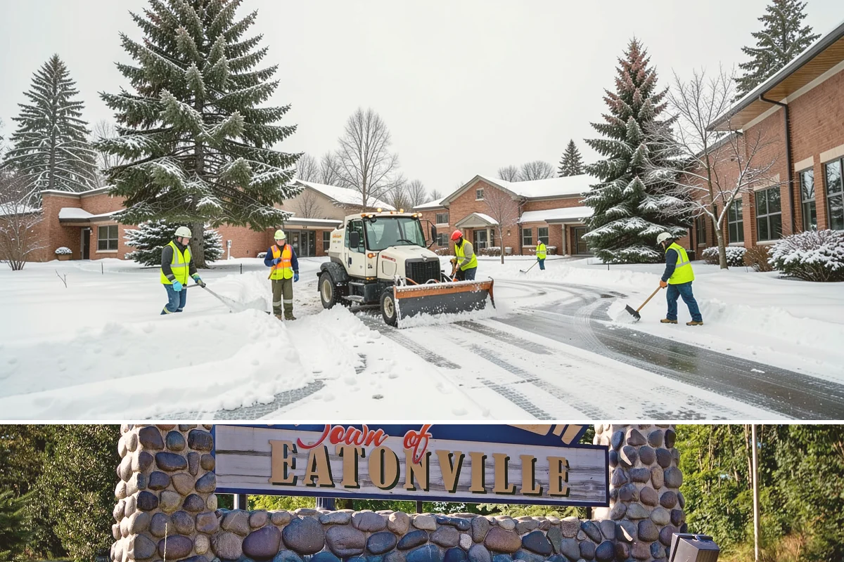 Dumpster Enclosure Clearing in Eatonville, Pierce County, WA - Best scheduled the night before or morning of your regular collection day throughout our November-to-March snow season.