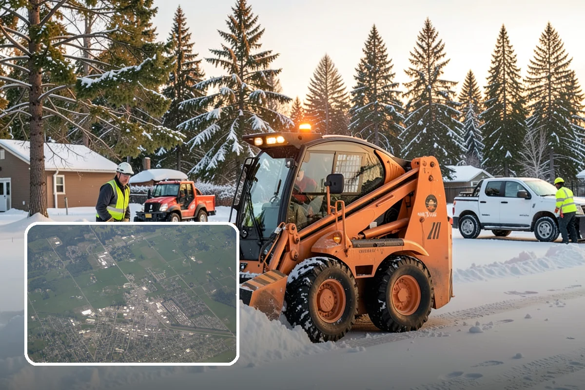 Dumpster Enclosure Clearing in Enumclaw, King County, WA - Keeps waste and recycling pickups on schedule through winter weather