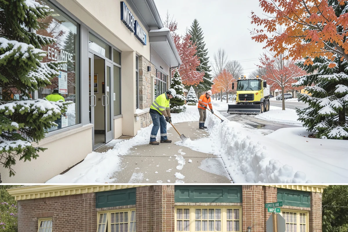 Dumpster Enclosure Clearing in Hamilton, Skagit County, WA - Best scheduled the night before or morning of your regular collection day throughout our November-to-March snow season.