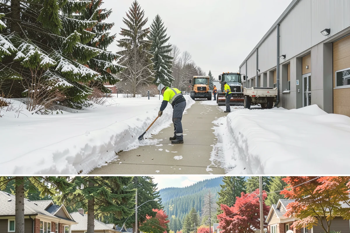 Dumpster Enclosure Clearing in Hunts Point, King County, WA - Best scheduled the night before or morning of your regular collection day throughout our November-to-March snow season.