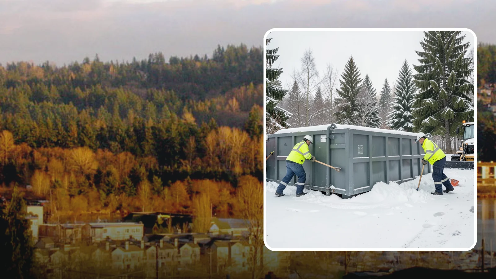 Dumpster Enclosure Clearing in Kenmore, King County, WA - We clear the tight footprint around gated dumpster enclosures so waste haulers and staff can reach bins safely after Western...
