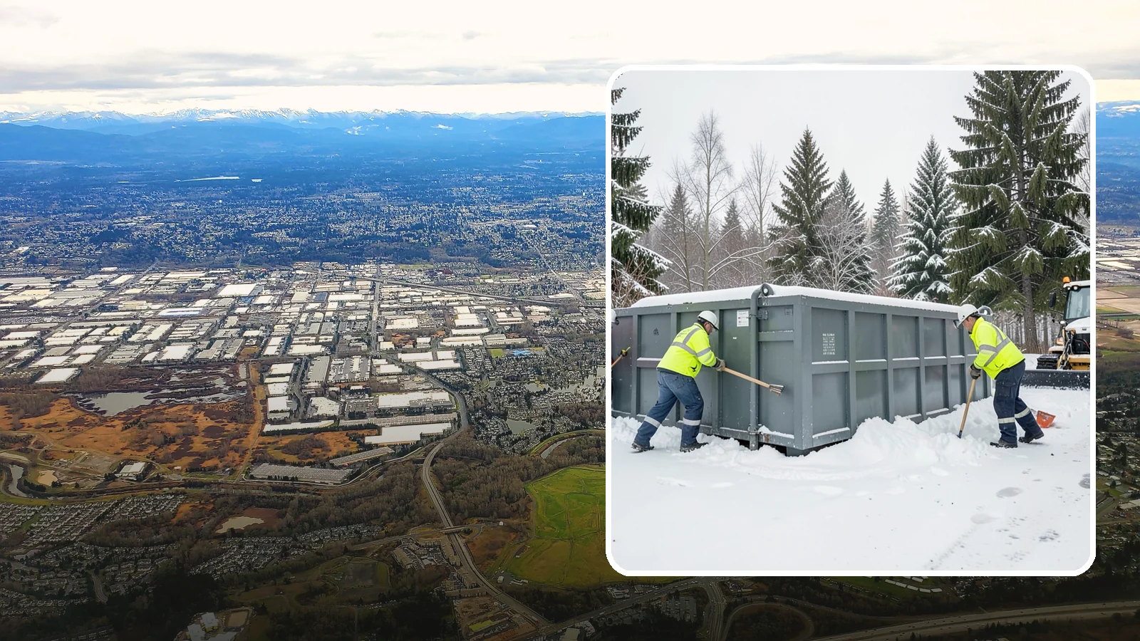 Dumpster Enclosure Clearing in Kent, King County, WA - We clear the tight footprint around gated dumpster enclosures so waste haulers and staff can reach bins safely after Western...