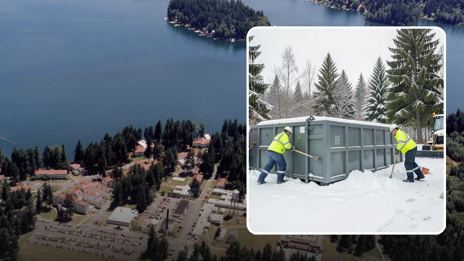 Dumpster Enclosure Clearing in Lakewood, Pierce County, WA - We clear the tight footprint around gated dumpster enclosures so waste haulers and staff can reach bins safely after Western...