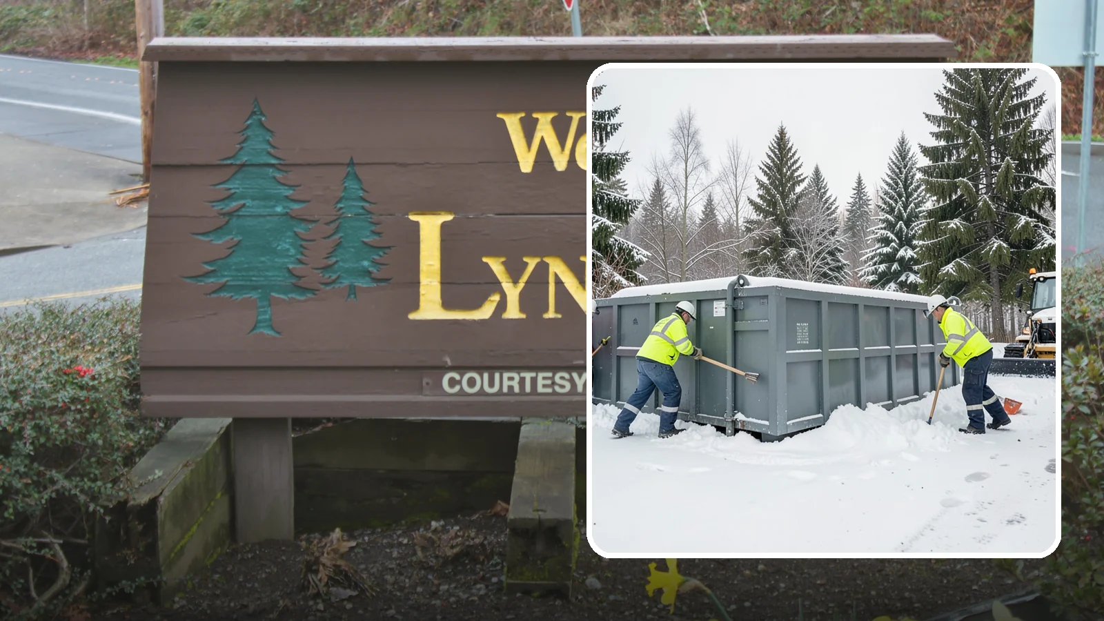 Dumpster Enclosure Clearing in Lynnwood, Snohomish County, WA - We clear the tight footprint around gated dumpster enclosures so waste haulers and staff can reach bins safely after Western...