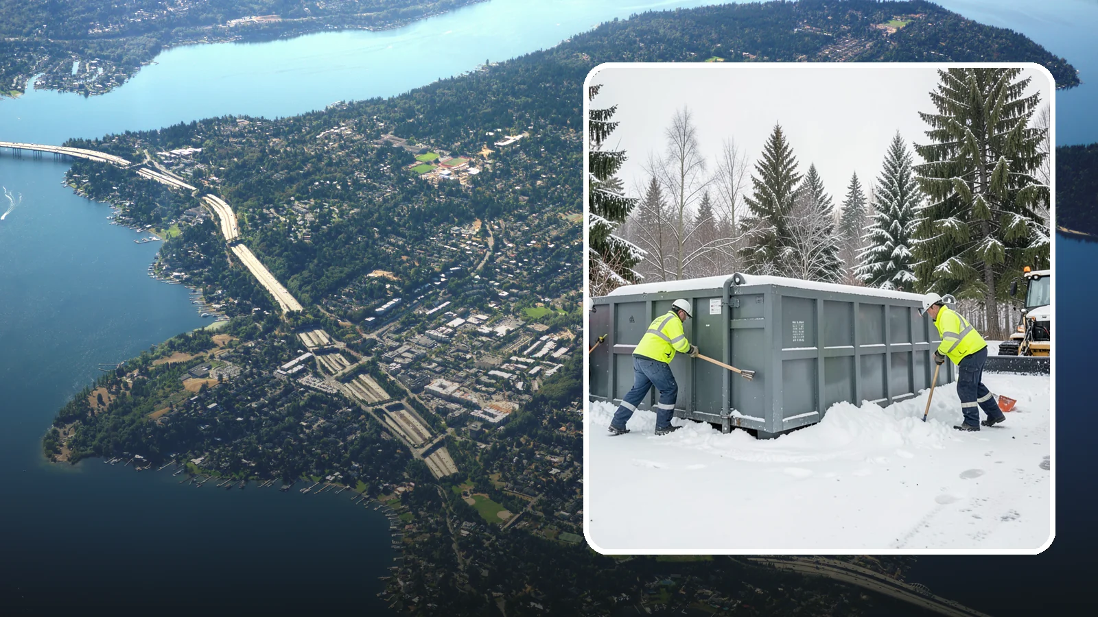 Dumpster Enclosure Clearing in Mercer Island, King County, WA - We clear the tight footprint around gated dumpster enclosures so waste haulers and staff can reach bins safely after Western...