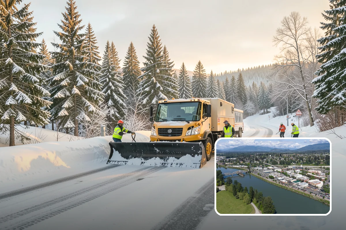 Dumpster Enclosure Clearing in Mount Vernon, Skagit County, WA - Keeps waste and recycling pickups on schedule through winter weather